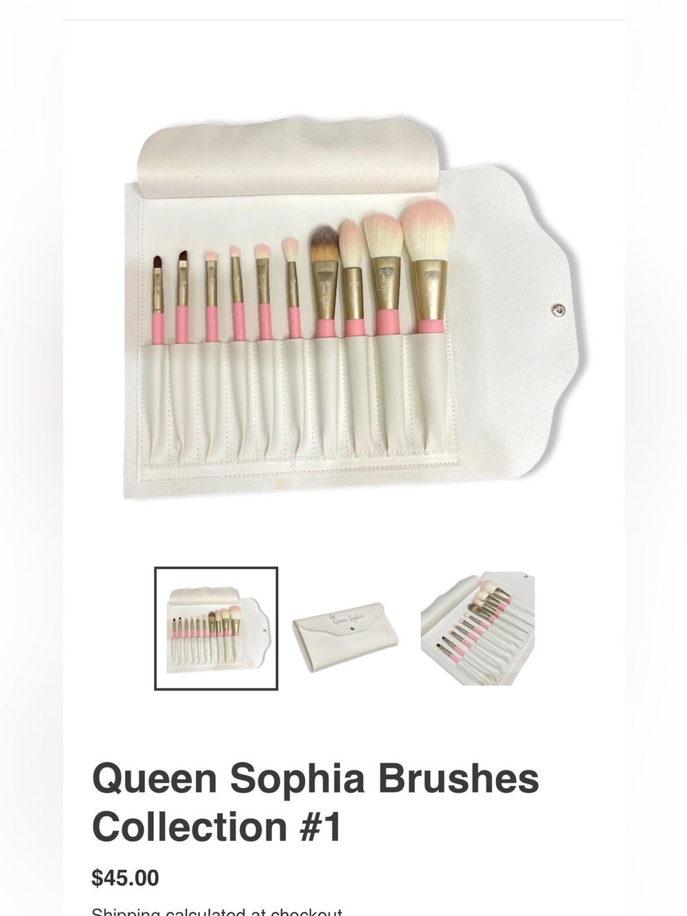 Queen Sophia Makio Brushes
